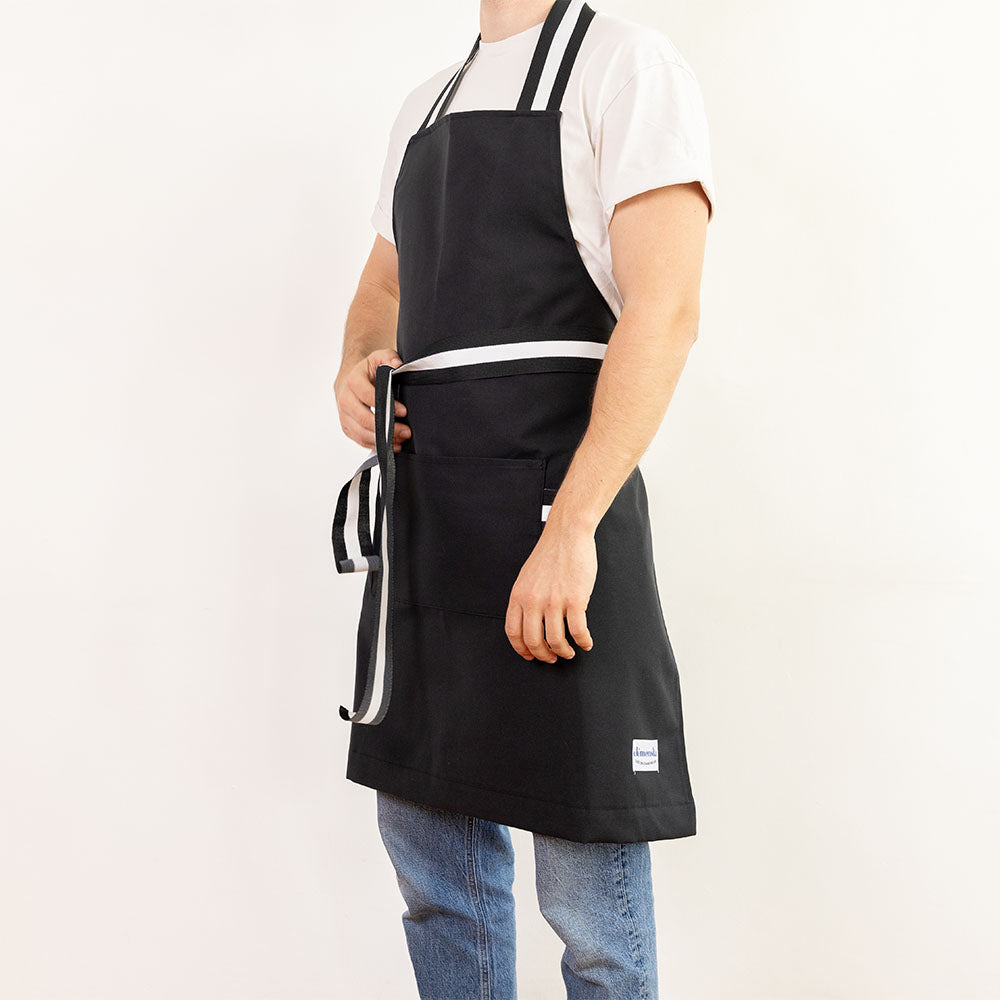 tablier noir truffe