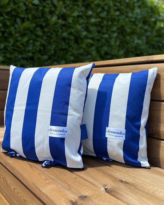 Coussin Rayures extérieur