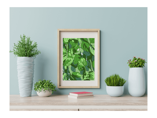 Affiche Légume Epinard