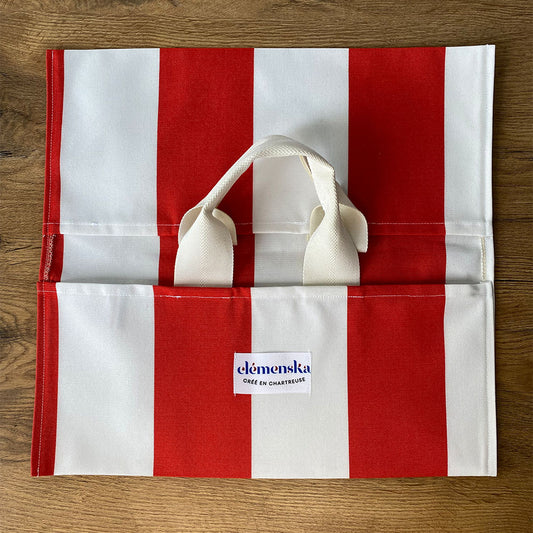 Sac à tarte Rayures Rouge