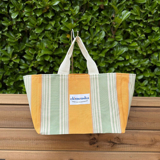 Sac Plage Dolce Vita Rayures Vintage