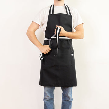 tablier noir truffe