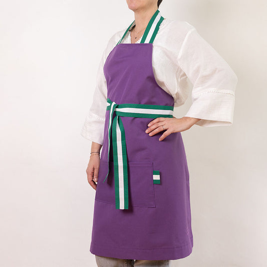 Tablier Violet Aubergine