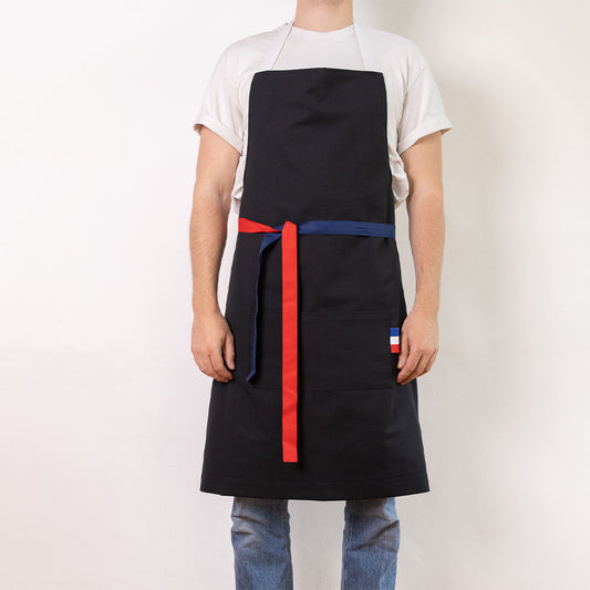 Tablier Gustave tricolore