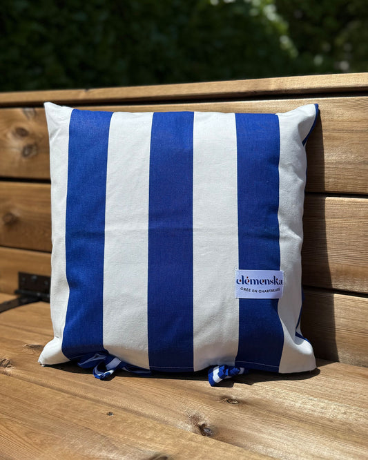 Coussin Rayures extérieur
