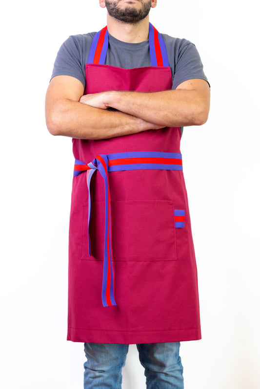 Tablier Rouge Cerise