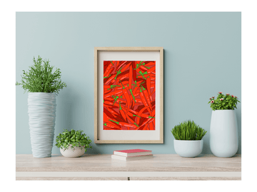 Affiche Légume Piment