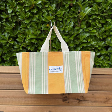 Sac Plage Dolce Vita Rayures Vintage